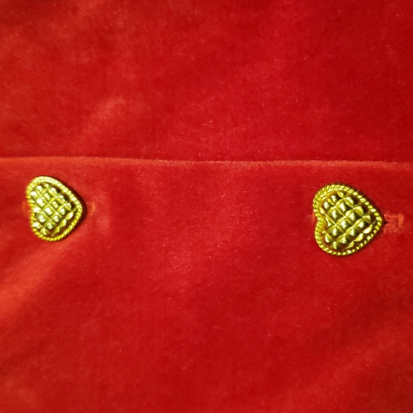 The Limited Velour Button Up Top & Pants Set 18-24M Baby Girl Red Made in USA - Picture 4 of 9